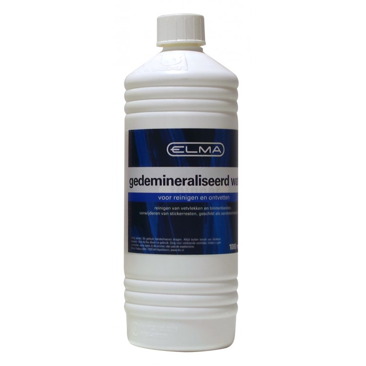 Afbeelding voor Gedemineraliseerd water